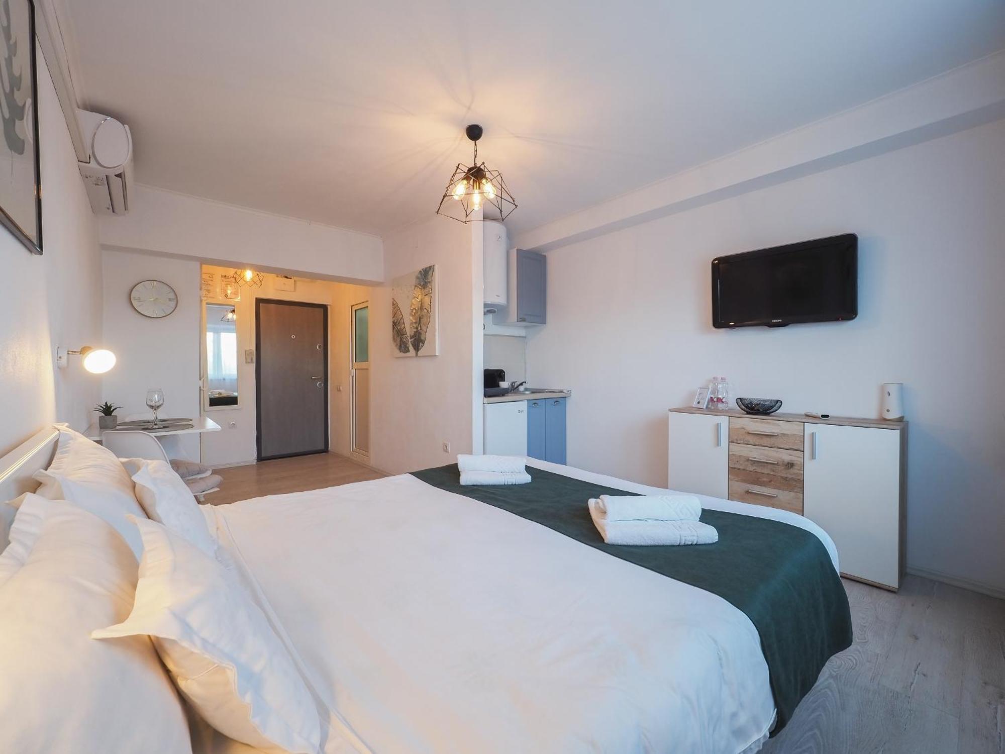Holiday Studio Sibiu - Central, Cozy & Self Check-In Exteriér fotografie